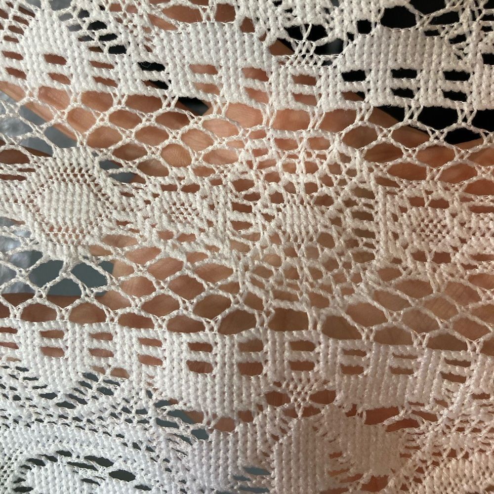 West Loop white lace dress/coverup - Picture 3 of 5